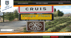 Desktop Screenshot of cruis.fr
